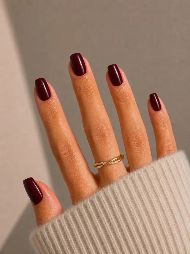 Velvet Wine - Short Square